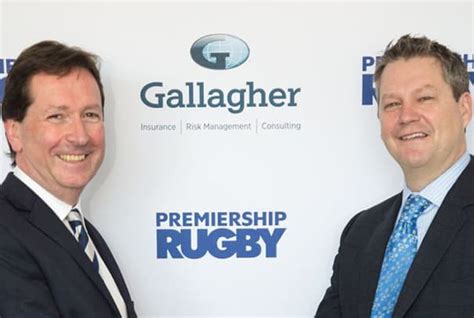 phil gallagher|Gallagher confirmed as new title sponsors of Premiership Rugby.